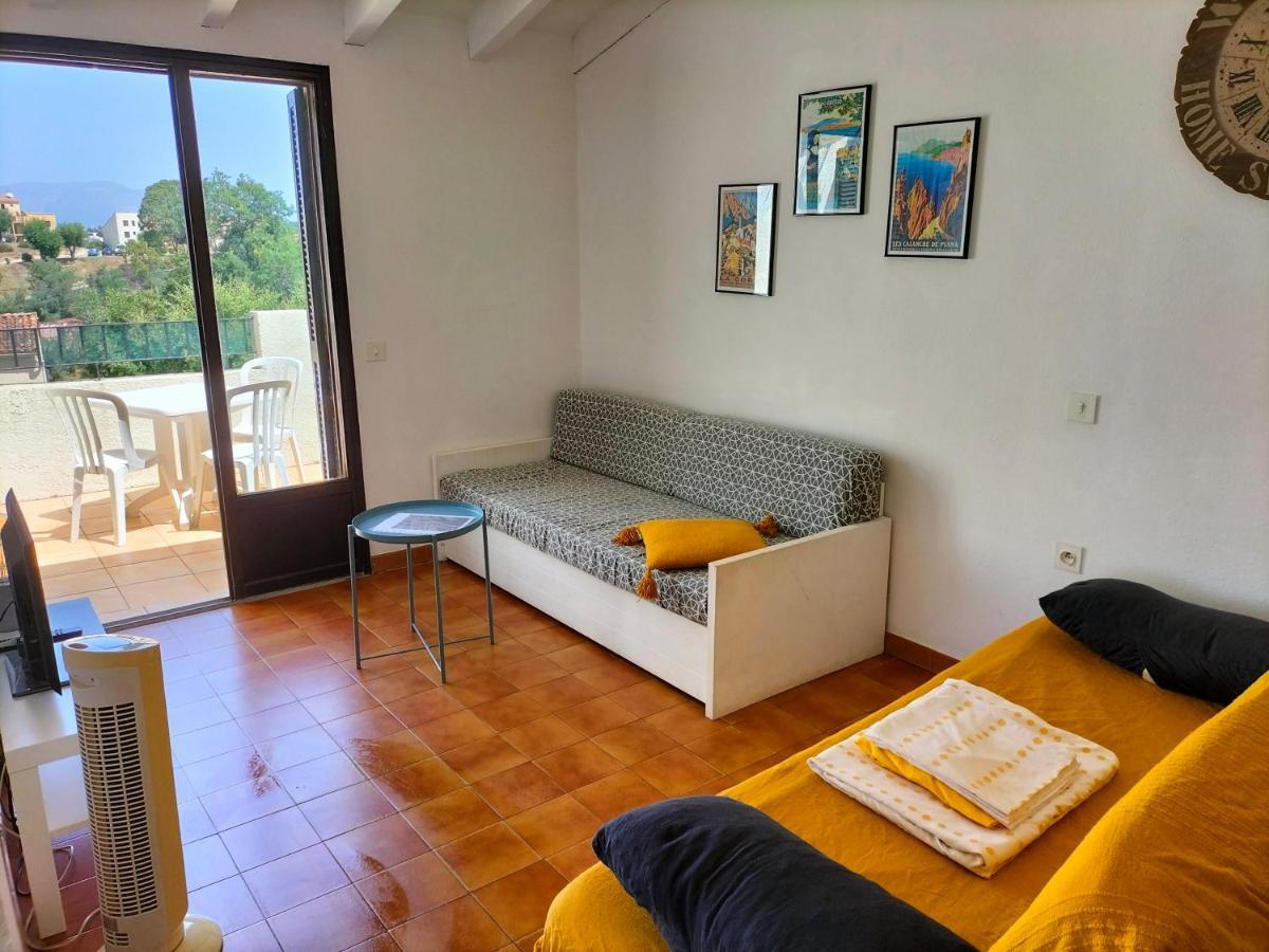 Studio Vue Mer A Porticcio Proche Aeroport Ajaccio Экстерьер фото